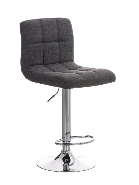 Scaun de bar Peru FABRIC C, gri deschis Scaun de bar Peru FABRIC C, gri deschis