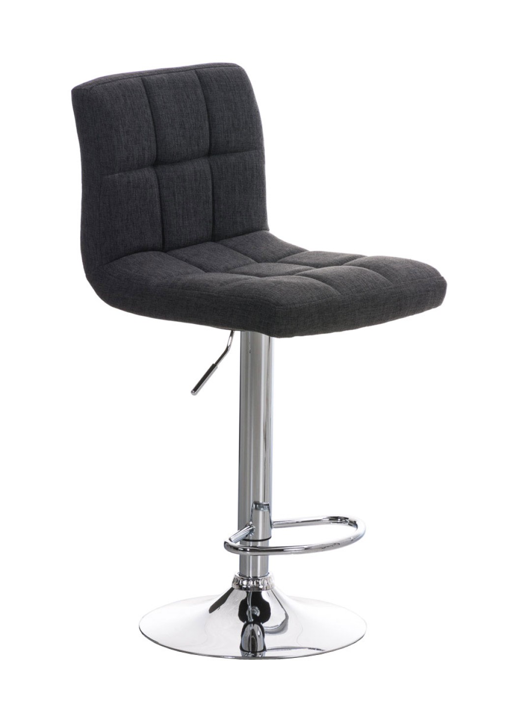 Scaun de bar Peru FABRIC C, gri închis