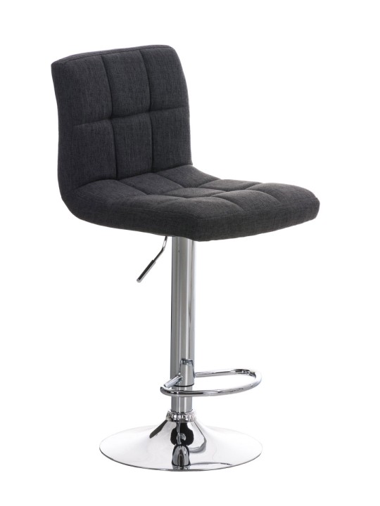 Scaun de bar Peru FABRIC C, gri închis