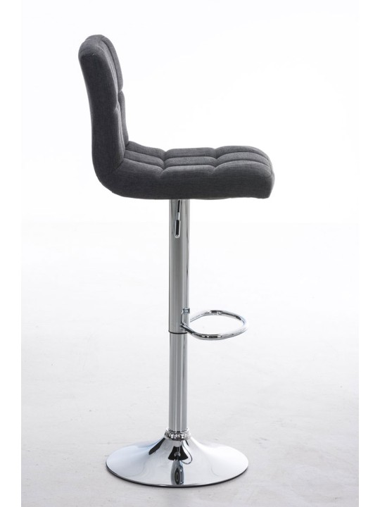 Scaun de bar Peru FABRIC C, gri închis