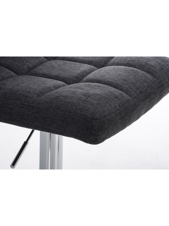 Scaun de bar Peru FABRIC C, gri închis