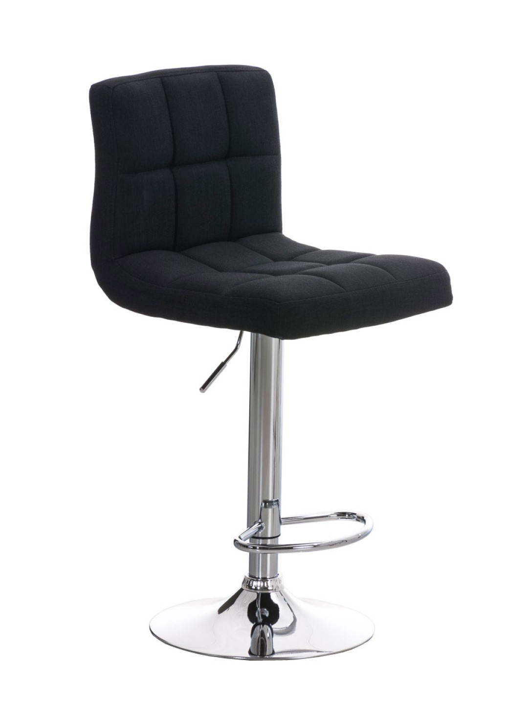 Scaun de bar Peru FABRIC C, negru