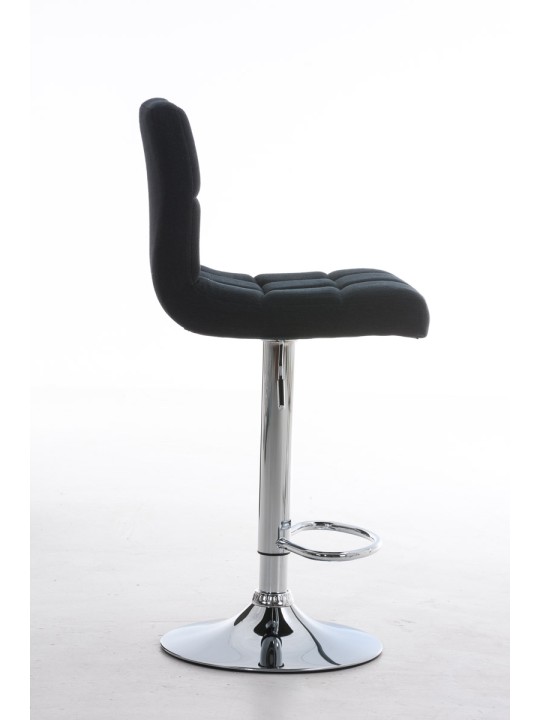 Scaun de bar Peru FABRIC C, negru