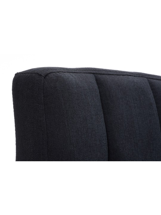 Scaun de bar Peru FABRIC C, negru