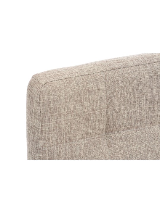 Scaun de bar tesatura Lincoln, crem