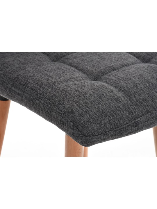 Scaun de bar tesatura Lincoln, gri deschis Scaun de bar tesatura Lincoln, gri deschis