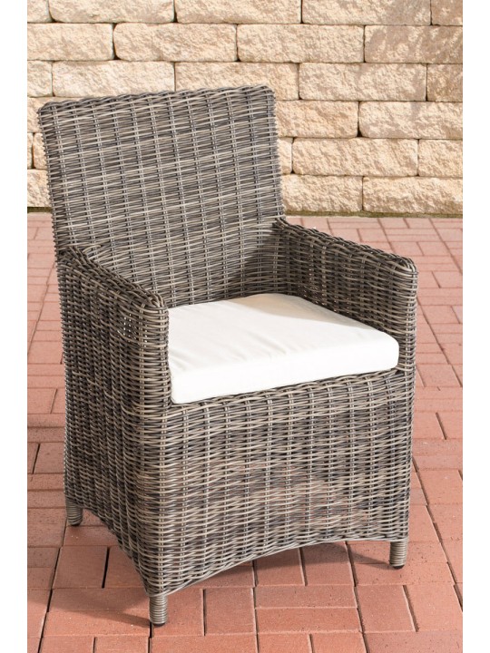 Scaun Fontana / Saint Marlo Cream 5mm, gri melanj