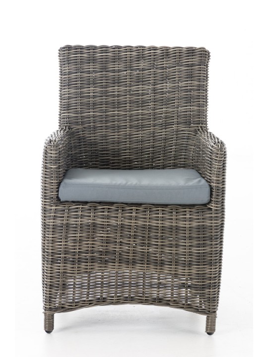 Scaun Fontana / Sankt Marlo Iron Grey 5mm, gri melanj