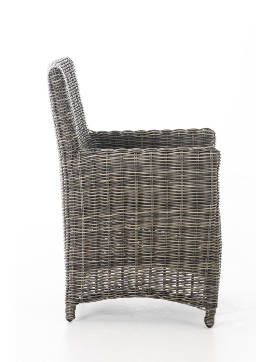 Scaun Fontana / Sankt Marlo Ruby Red 5mm, gri melanj