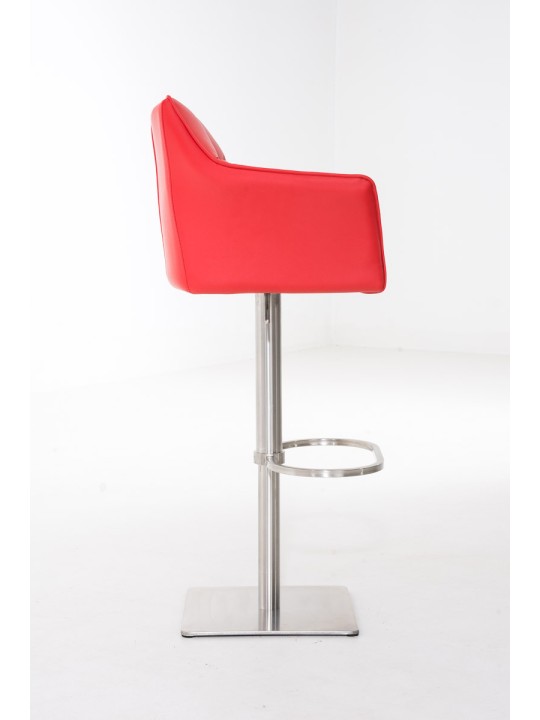 Scaun de bar Damaso E, roșu