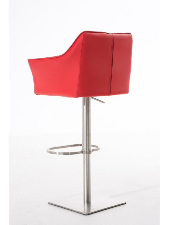 Scaun de bar Damaso E, roșu