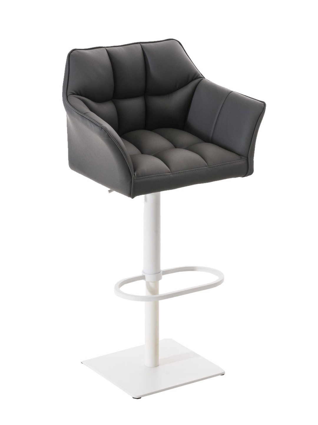 Scaun de bar Damaso W, gri