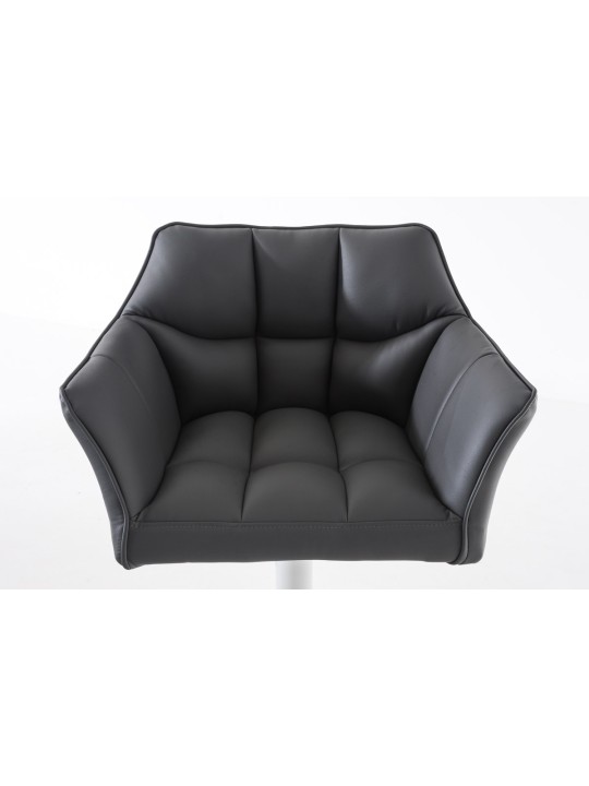 Scaun de bar Damaso W, gri