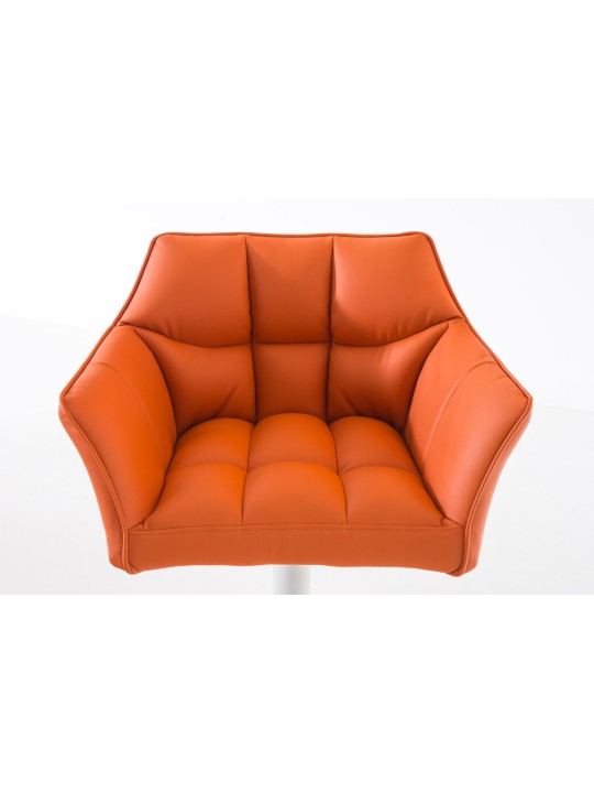 Scaun de bar Damaso W, portocaliu