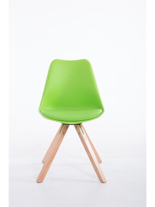 Scaun vizitator Toulouse Natura Square, verde