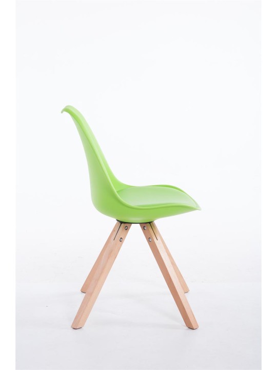 Scaun vizitator Toulouse Natura Square, verde