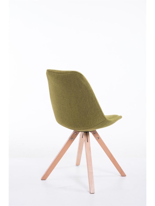 Scaun vizitator Tesatura Toulouse Natura Square, verde