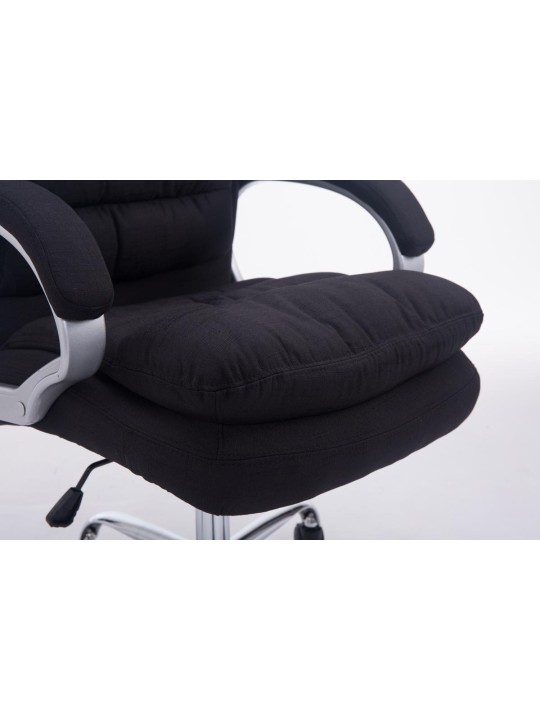 Scaun de birou BIG Vancouver material, negru