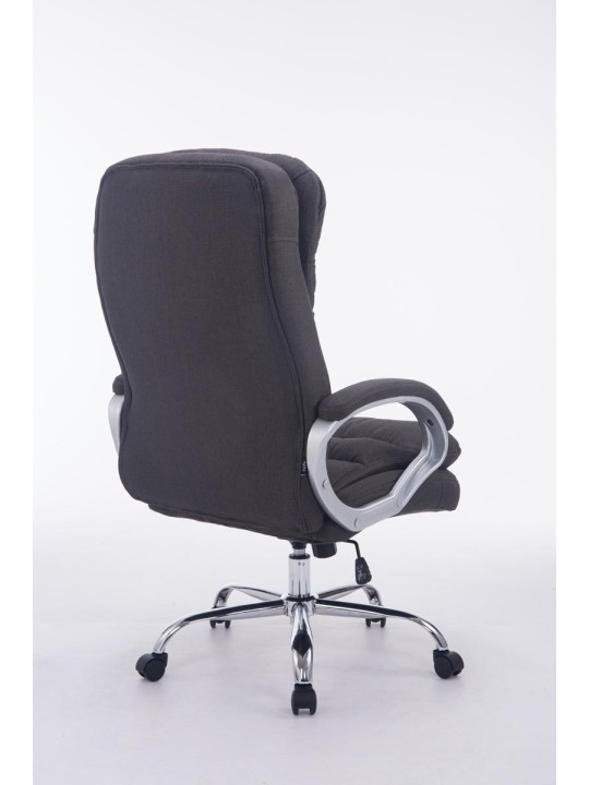 Scaun de birou BIG Vancouver material, gri închis