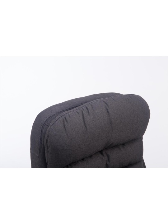 Scaun de birou BIG Vancouver material, gri închis