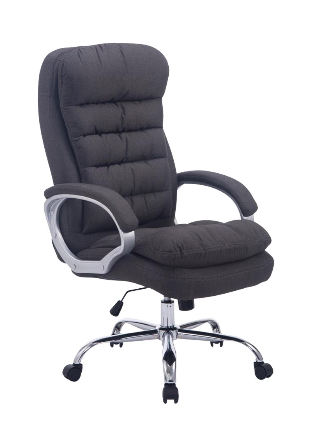 Scaun de birou BIG Vancouver material, gri închis