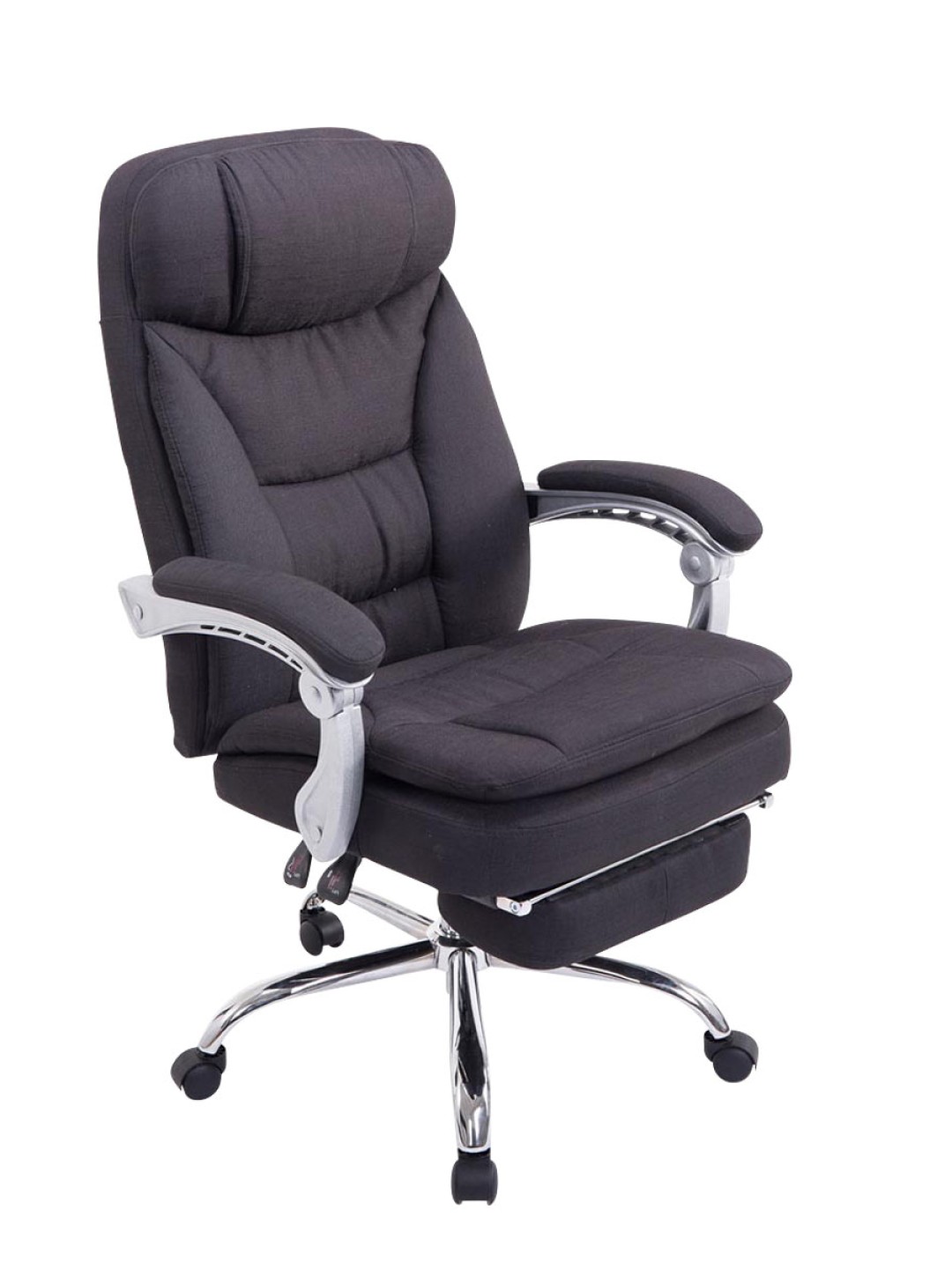 Scaun de birou XL Tesatura Troy, negru