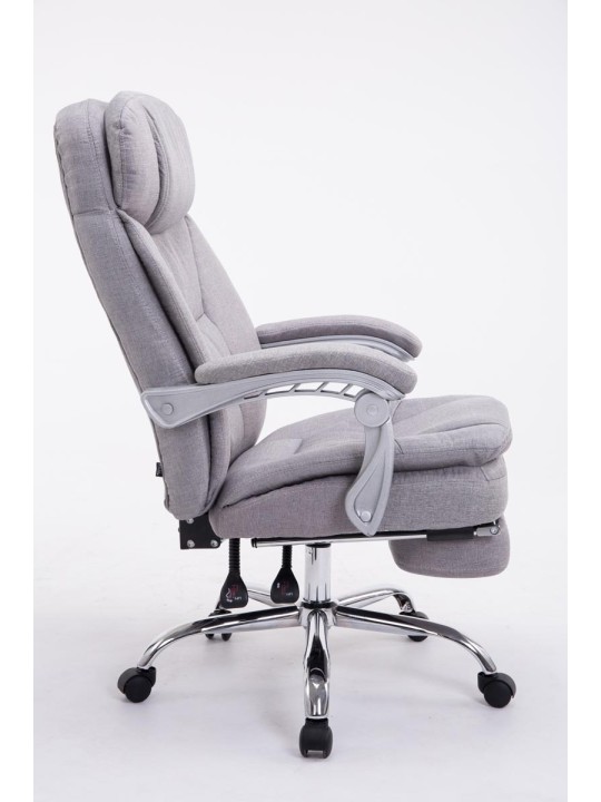 Scaun de birou XL Tesatura Troy, gri