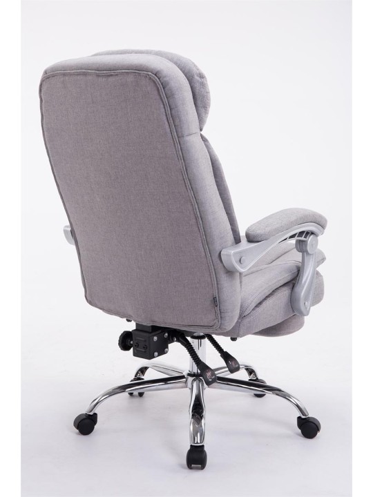 Scaun de birou XL Tesatura Troy, gri