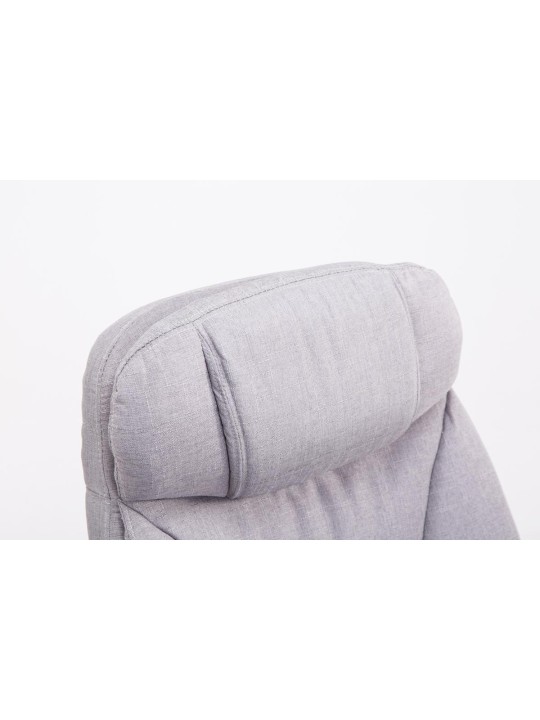 Scaun de birou XL Tesatura Troy, gri