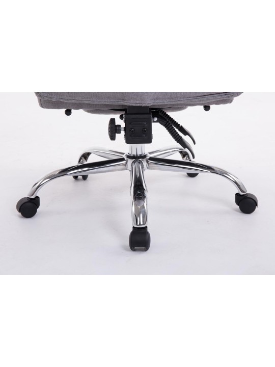 Scaun de birou XL Tesatura Troy, gri