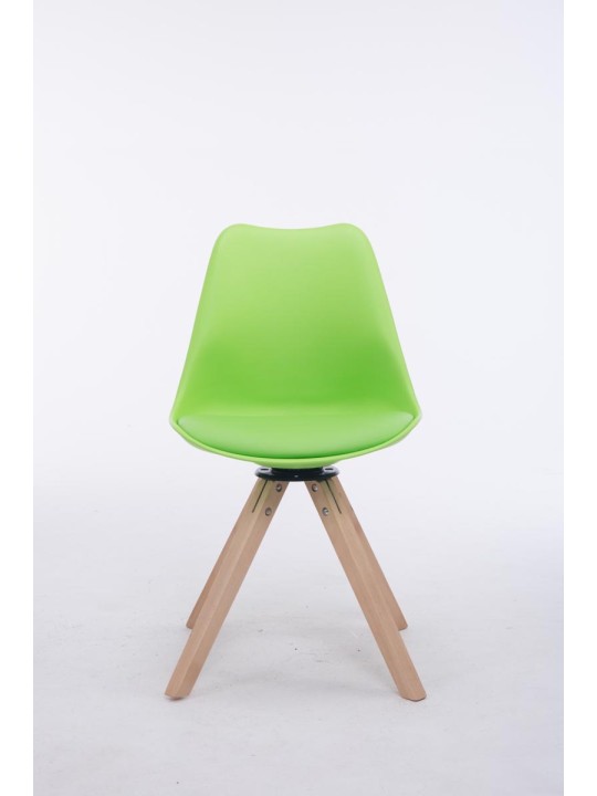 Scaun vizitator pivotant Troyes Piața Natura, verde