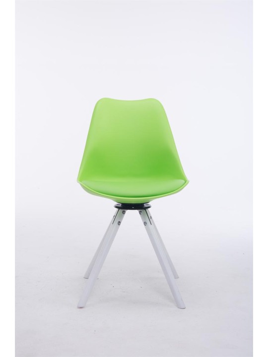 Scaun rotund pentru vizitatori Troyes, verde Scaun rotund pentru vizitatori Troyes, verde