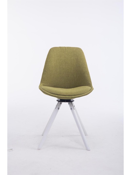 Scaun vizitator Troyes, rotund, rotund, verde