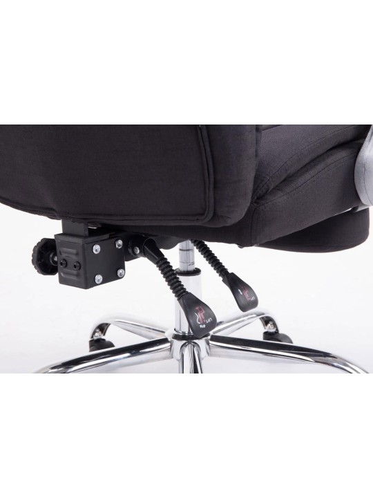 Scaun de birou XL Tesatura Troy, negru