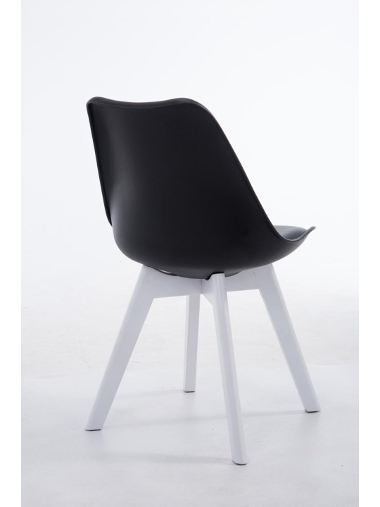 Scaun vizitator Borneo V2 piele artificiala, negru Scaun vizitator Borneo V2 piele artificiala, negru