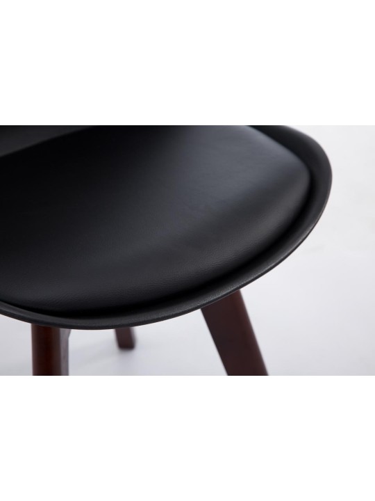 Scaun vizitator Borneo V2 piele artificiala, negru Scaun vizitator Borneo V2 piele artificiala, negru