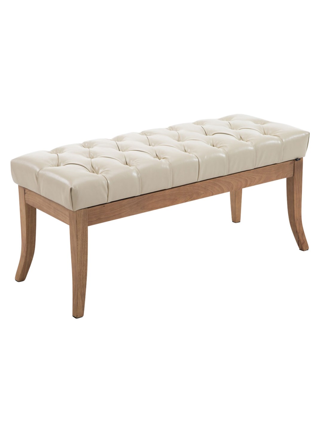 Banc Ramses imitatie piele antic-luminoasa 100, crem