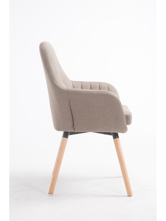 Scaun Florian stofa Natura, taupe