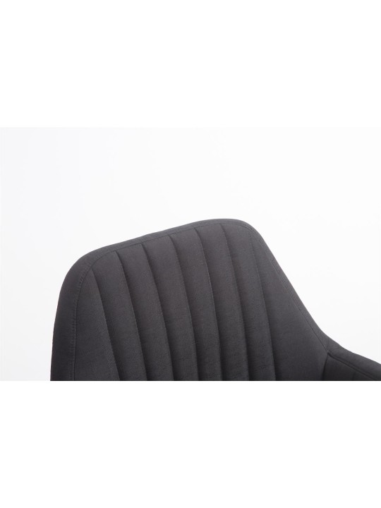 Scaun Florian stofa Natura, negru