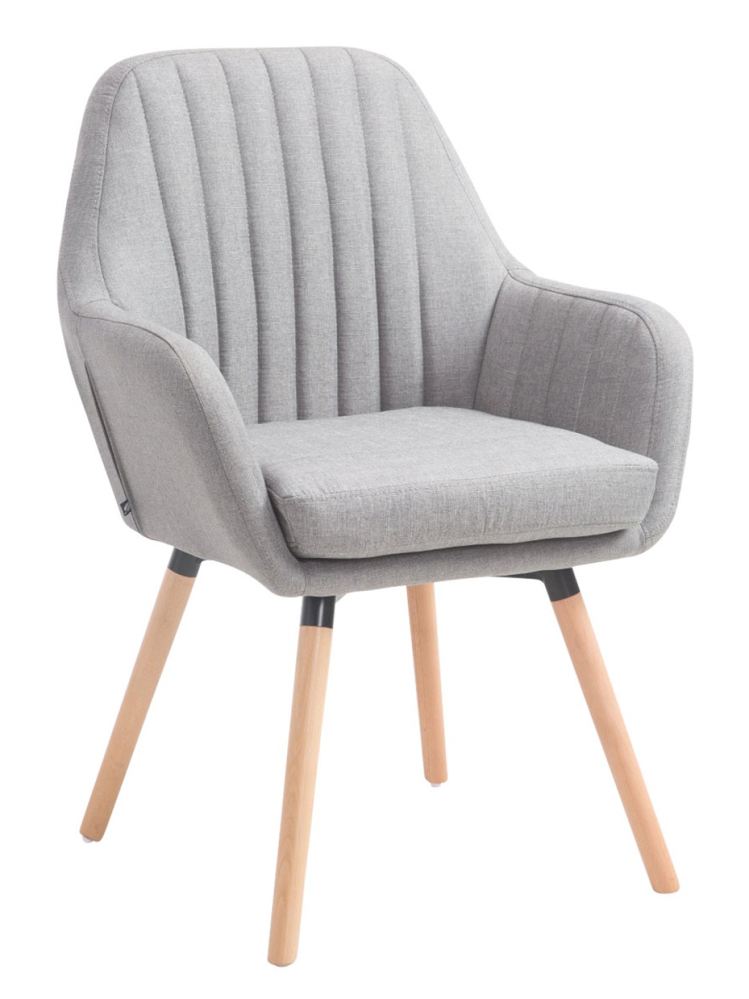 Scaun Florian stofa Natura, gri