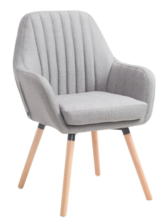 Scaun Florian stofa Natura, gri