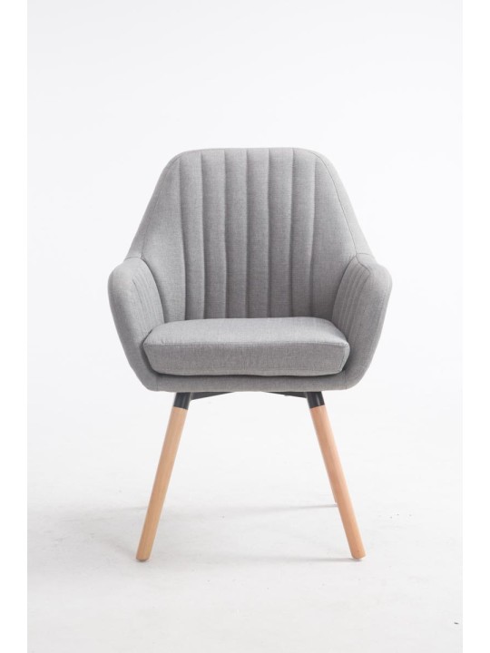 Scaun Florian stofa Natura, gri