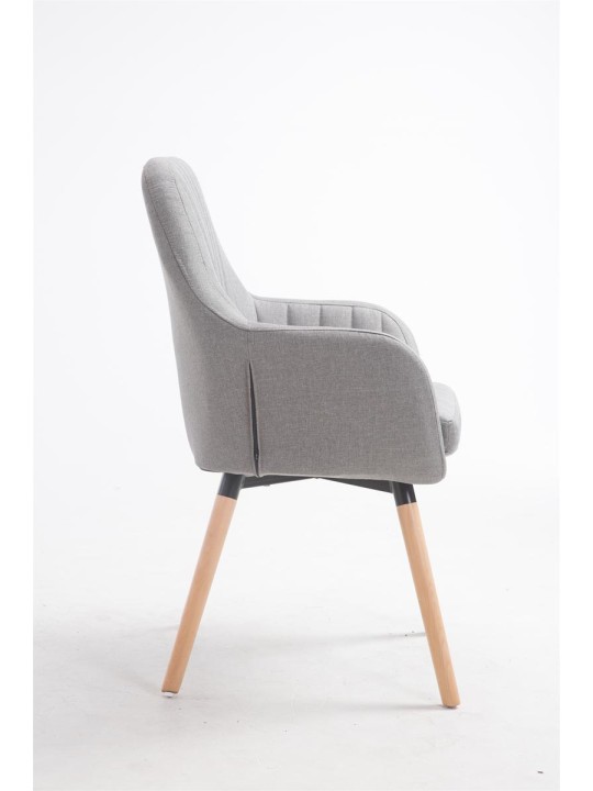 Scaun Florian stofa Natura, gri