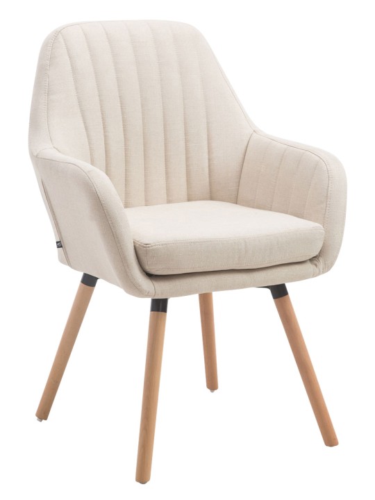 Scaun Florian stofa Natura, crem