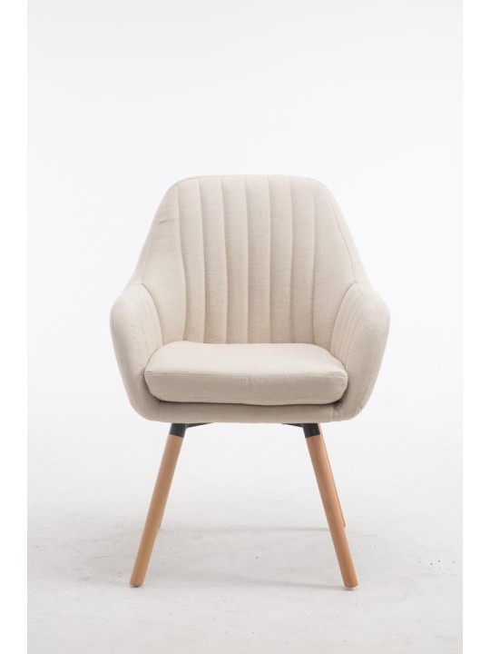 Scaun Florian stofa Natura, crem