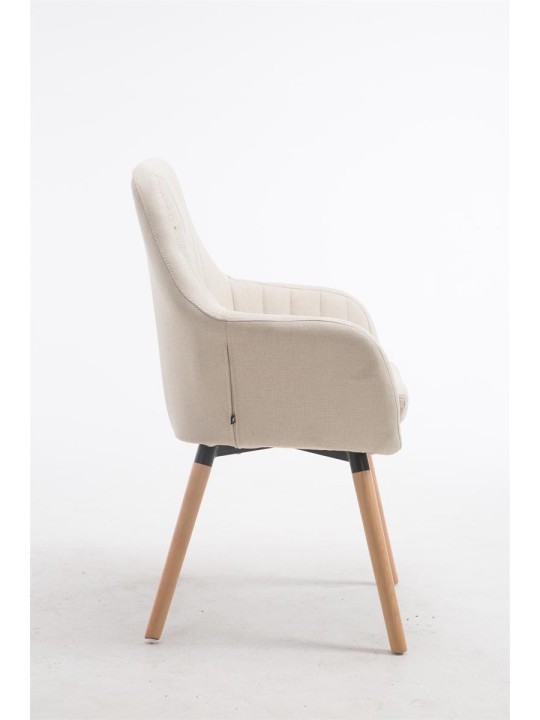 Scaun Florian stofa Natura, crem