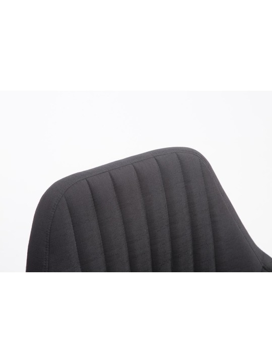 Scaun Florian stofa, negru