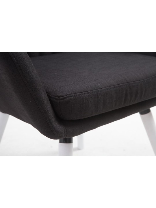 Scaun Florian stofa, negru