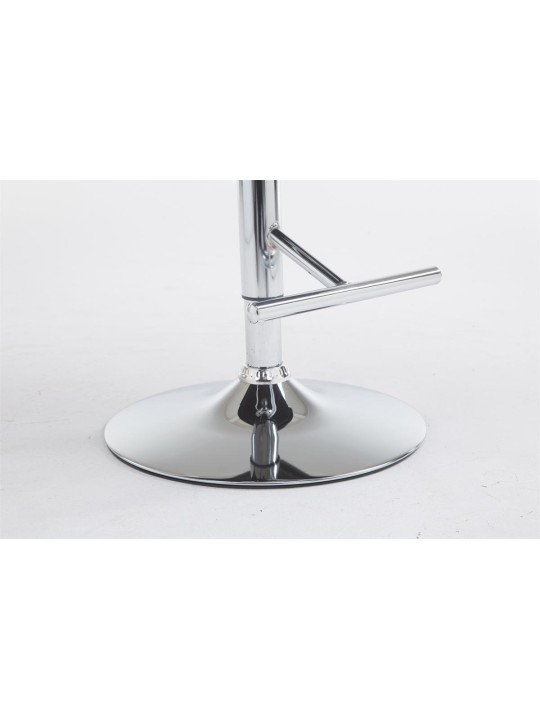 Scaun de bar Los Angeles imitatie piele C, negru