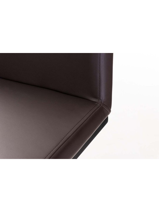 Scaun de bar Panama B imitatie piele, maro Scaun de bar Panama B imitatie piele, maro